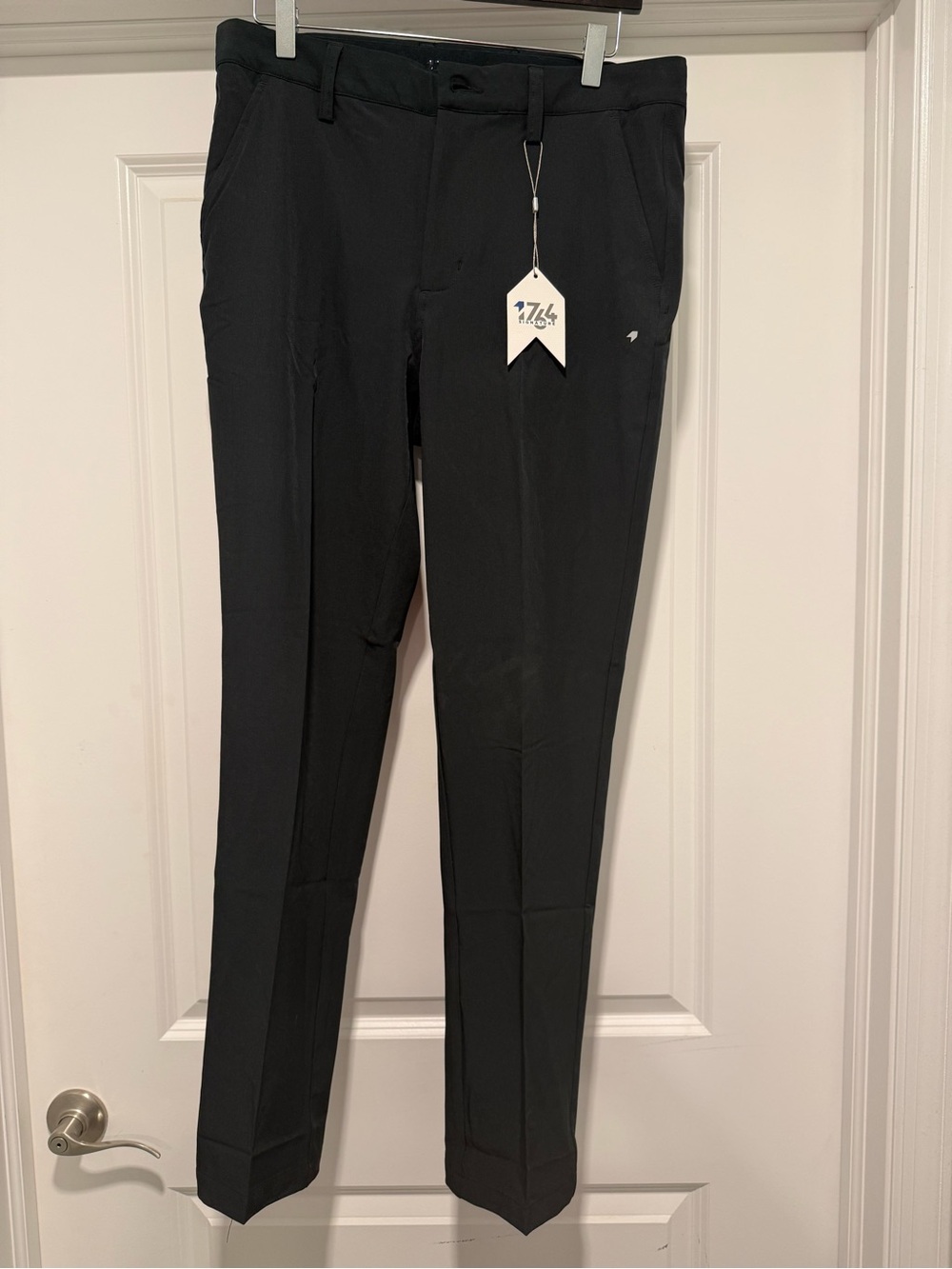 Men’s Black Golf Pants